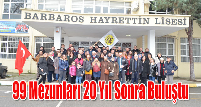 99 Mezunları 20 Yıl Sonra Buluştu