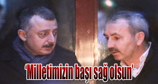 Büyükakın, şehit ailesine taziyeye gitti