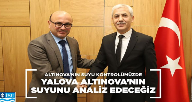İSU, YALOVA ALTINOVA’NIN SUYUNU ANALİZ EDECEK