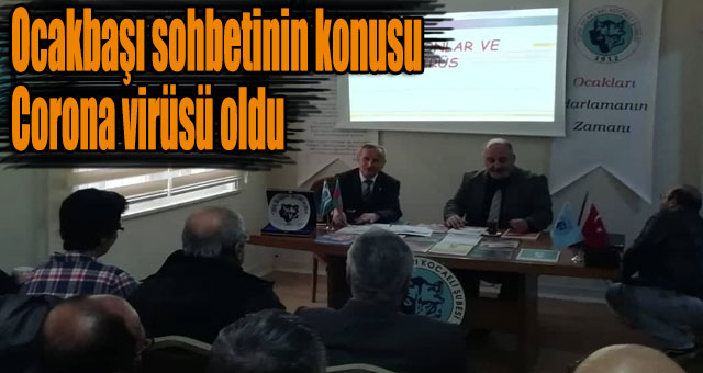 Türk Ocaklarında Corona Virüsü konferansı