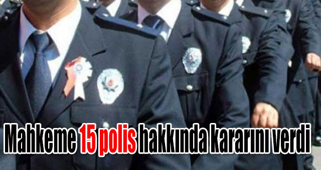 Komiserlik sınavında usulsüzlük yapmışlardı