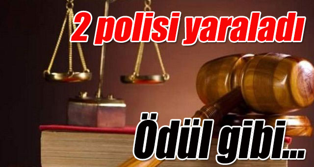 2 polisi yaraladı...
