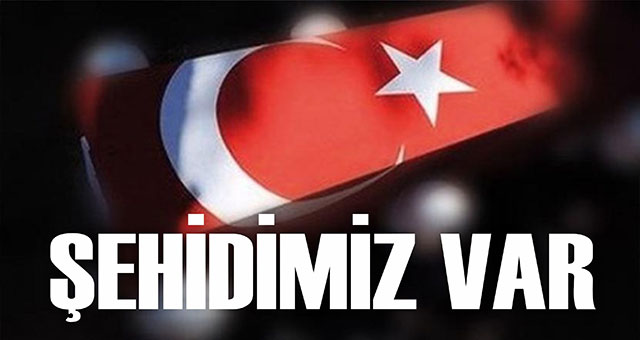 Şehidimiz var