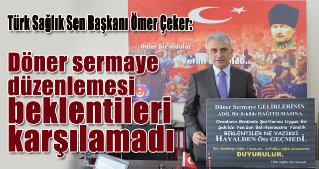 Döner sermaye düzenlemesi beklentileri karşılamadı