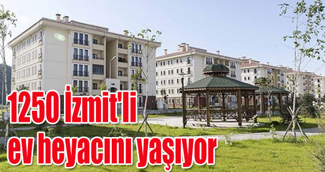 Sosyal konut kuraları için heyecanlı bekleyiş sürüyor