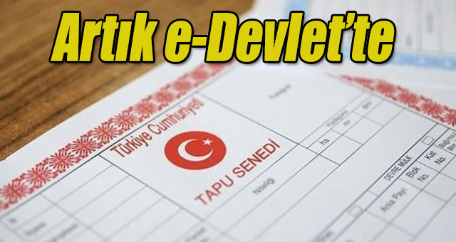 Tapu dairesine gidip beklemeye son