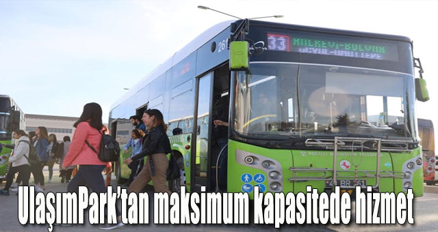UlaşımPark’tan maksimum kapasitede hizmet
