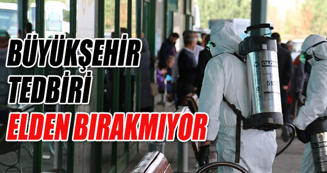 10 Milyon m2 alanı dezenfekte edecek tedbir aldık