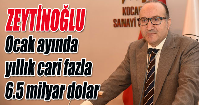 Zeytinoğlu ödemeler dengesi verilerini değerlendirdi