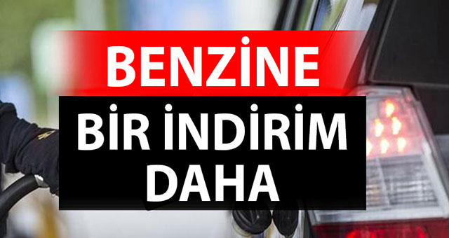 Benzine indirim geliyor