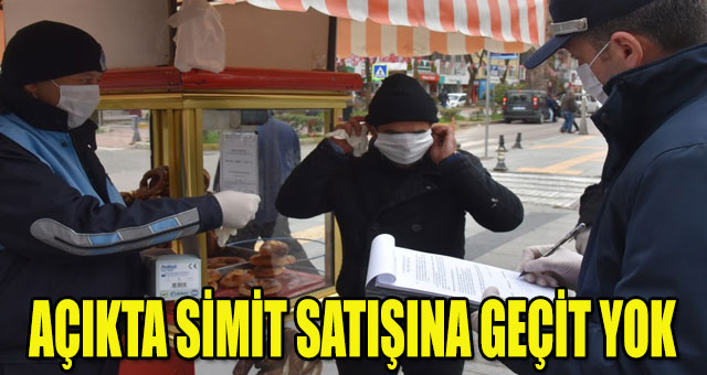 İzmit Belediyesinden simitçilere koronavirüse karşı maske ve eldiven