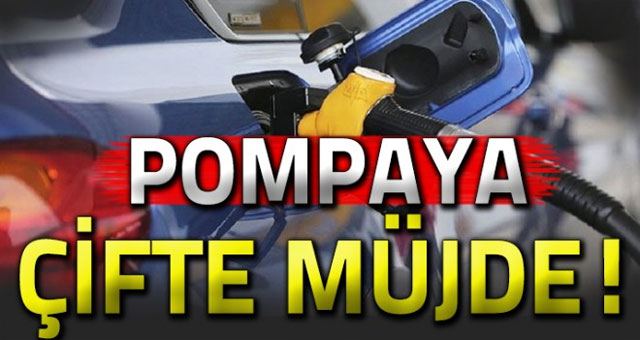 Akaryakıtta çifte indirim