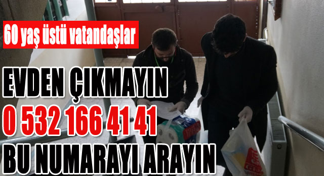 'Siz evde kalın biz size geliriz'