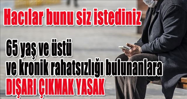 Hacılar bunu siz istediniz