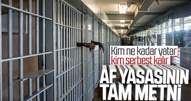 Ceza infaz paketinin ayrıntıları belli oldu