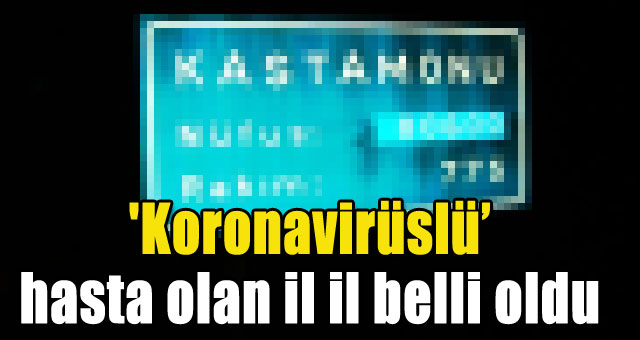 'Koronavirüslü hasta var' diye ismi açıklanan ilk şehir belli oldu