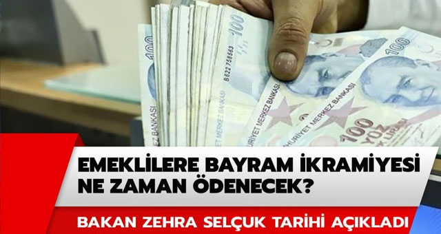 Emekli ikramiyesinin ödeneceği tarih belli oldu
