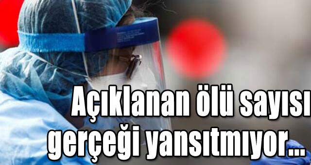 Açıklanan ölü sayısı gerçeği yansıtmıyor... 