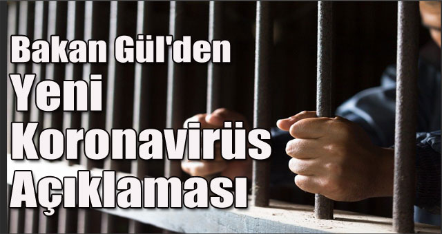 Adalet bakanı Gül'den yeni korona virüs tedbirleri 