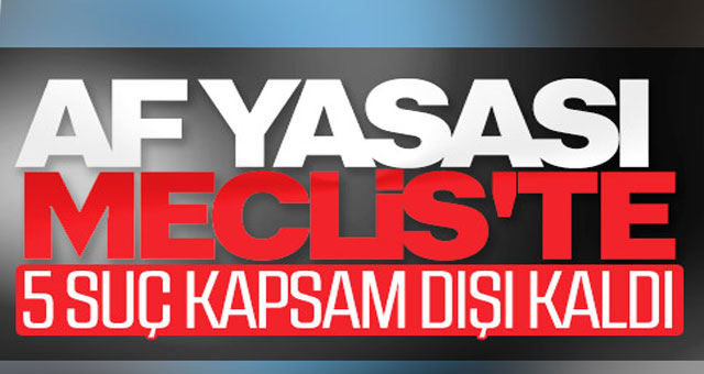  İnfaz düzenlemesi Meclis'te 