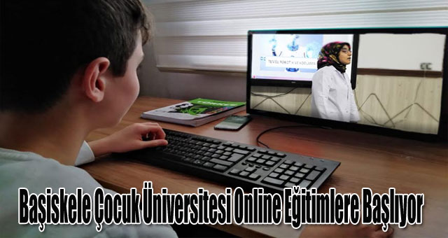Başiskele Çocuk Üniversitesi Online Eğitimlere Başlıyor