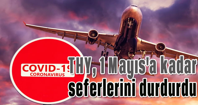 THY, 1 Mayıs'a kadar seferlerini durdurdu