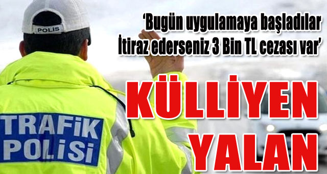 Sosyal medyada yazılanlara inanmayın