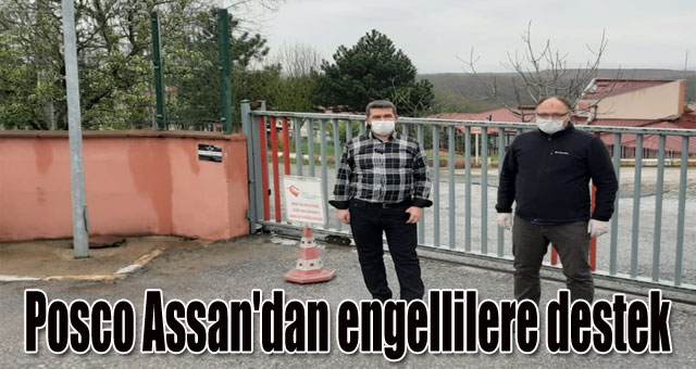 Posco Assan'dan engellilere destek