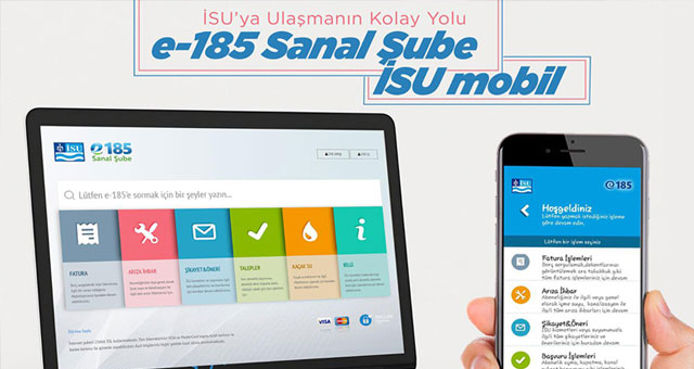 İSU Sanal Şube ile evde kalarak tüm işlemleri yapabilirsiniz