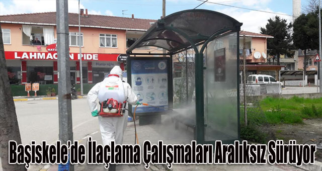 Başiskele’de İlaçlama Çalışmaları Aralıksız Sürüyor