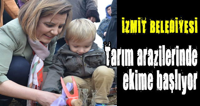 İzmit Belediyesi kendi tarım arazilerinde ekime başlayacak
