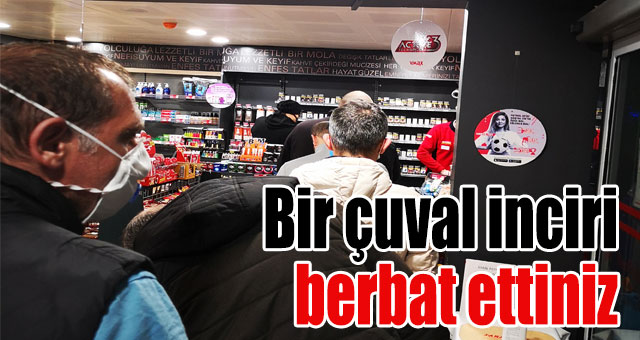 Bir çuval inciri berbat ettiniz