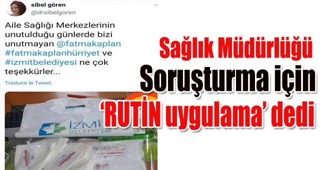 Doktora soruşturma haberine Sağlık Müdürlüğü'nden açıklama geldi