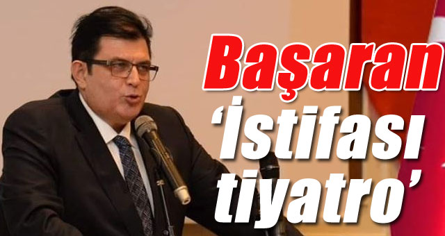 İstifası tiyatro