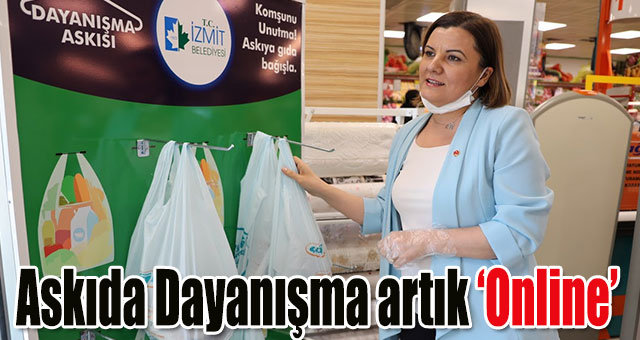 İzmit Belediyesi Askıda Dayanışma artık ‘Online’