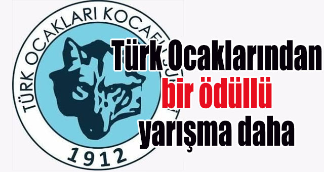 Türk Ocaklarından bir ödüllü yarışma daha