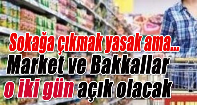 Sokağa çıkma yasağı öncesi yeni uygulama