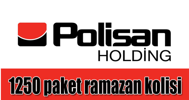 Polisan’dan 1250 paket ramazan kolisi