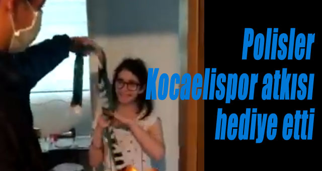  Polisin doğum günü süprizi