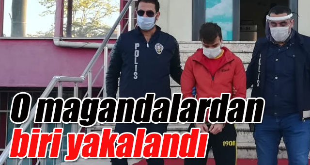 O magandalardan biri yakalandı