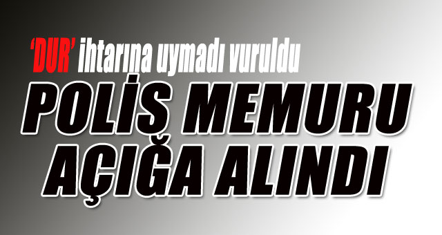 Polisin dur ihtarına uymadı...