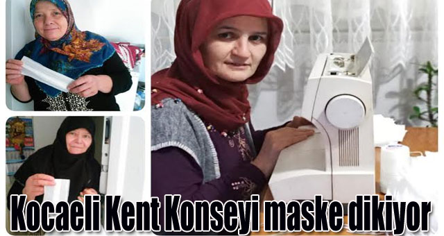 Kocaeli Kent Konseyi maske dikiyor