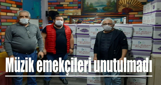 Müzik emekçileri unutulmadı