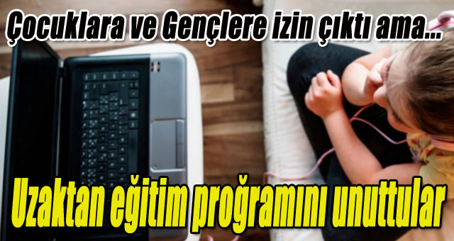 Çocuklara ve Gençlere izin çıktı ama...