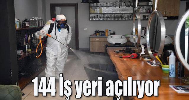 144 İş yeri açılıyor