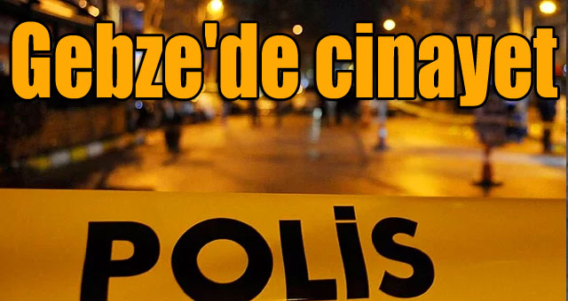 Gebze'de cinayet