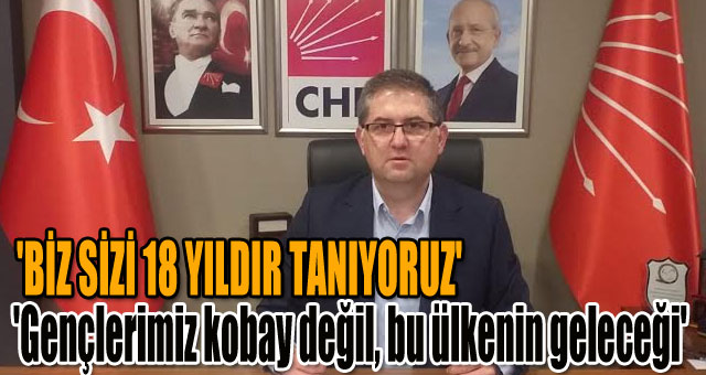 Yıldızlı; 'Gençlerimiz kobay değil, bu ülkenin geleceği'