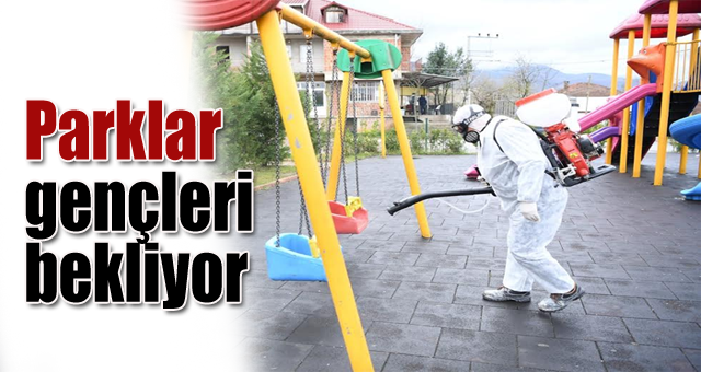 Parklar gençleri bekliyor