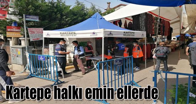 Kartepe halkı emin ellerde
