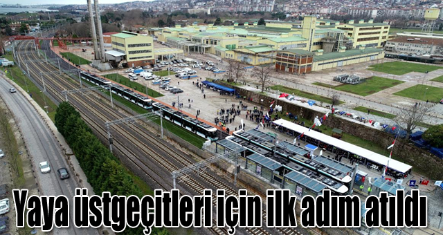 Yaya üstgeçitleri için ilk adım atıldı